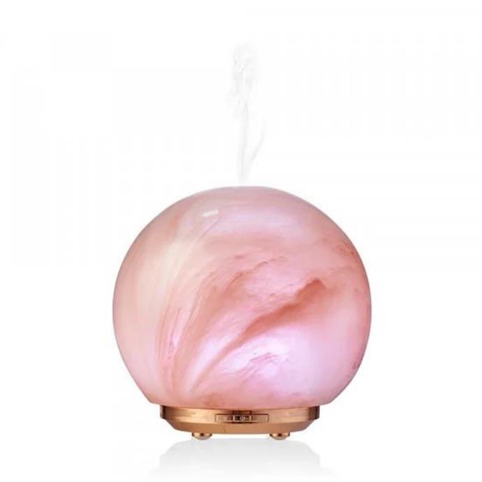 **[Polly Pink resin MoodMist® diffuser, $119.99, Dusk](https://www.dusk.com.au/products/polly-pink-resin-moodmist-diffuser|target="_blank"|rel="nofollow")**<br>
For those looking for more of a statement piece, this poly-resin design could be the perfect choice. Featuring a swirling pink marble effect that's illuminated by LED lights, this design is sure to add a glamorous touch to the home. **[SHOP NOW](https://www.dusk.com.au/p/polly-pink-resin-moodmist-diffuser|target="_blank"|rel="nofollow")**.