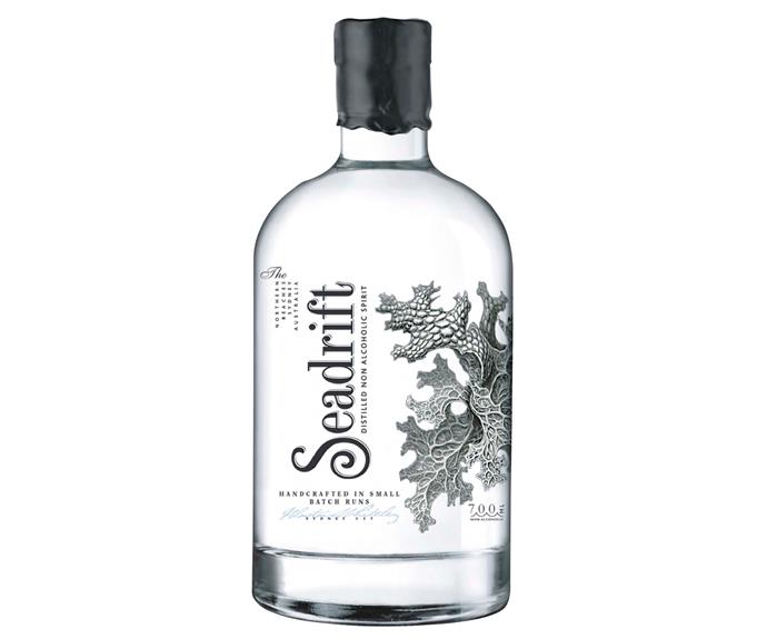 **[Seadrift Classic distilled non-alcoholic spirit, $55 for 700ml, Seadrift](https://seadriftdistillery.com/shop/seadrift-non-alcoholic-spirit|target="_blank"|rel="nofollow")** 

Distilled on Sydney's northern beaches using the centuries-old tradition of copper distillers, Seadrift is botanical, salty and steeped in the spririt of the sea. 0% alcohol with flavours of corriander, kaffir lime and light sea kelp. Click through to the [Seadrift website](https://seadriftdistillery.com/journal/china-diner-cocktails-at-home|target="_blank"|rel="nofollow") for cocktail recipes and ideas.