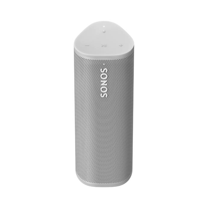 **[Roam portable speaker, $299, Sonos](https://www.sonos.com/en-au/shop/roam-white.html|target="_blank"|rel="nofollow")**<br><br>
This chic little portable speaker will cater to all your dad's listening adventures. This waterproof design offers up to 10 hours of play time, voice control, and precision-engineered acoustics that deliver the clarity, depth, and fullness you would expect from a much larger speaker. **[SHOP NOW](https://www.sonos.com/en-au/shop/roam-white.html|target="_blank"|rel="nofollow")**