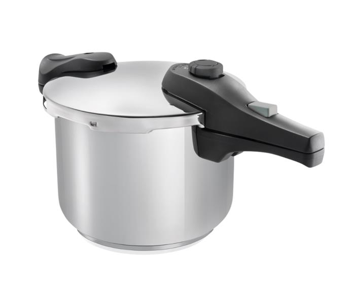 **[Baccarat Rapid Pro 6L pressure cooker, $259.99, House](https://www.house.com.au/product/baccarat-rapid-pro-pressure-cooker-6l|target="_blank"|rel="nofollow")**
<br></br> 
You don't have to spend a small fortune to experience the joy and time saving effects of pressure cooking. If you've used a stovetop pressure cooker before, and aren't fussed over bells and whistles, the Baccarat Rapid Pro Pressure Cooker is all you need. Hurry, it's currently on sale for $129.99 (plus you can get an additional 20% off using the code AFTERPAYDAY20) *and* free shipping is available.
