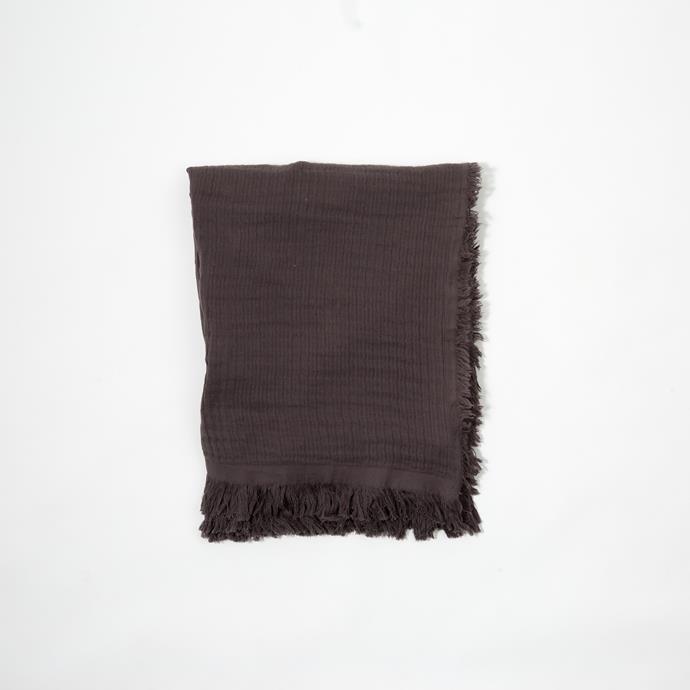 **[Texture Throw in Charcoal XL](https://myhouse.com.au/collections/home-beautiful/products/home-beautiful-texture-throw?variant=39330894315592|target="_blank"|rel="nofollow"), 140cm  x 180cm, $89.99**

Natural cotton and a relaxed, soft weave makes the Texture throw in charcoal a lovely addition to any space.