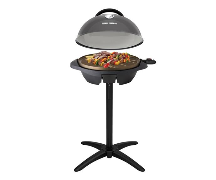 **[George Foreman Indoor/Outdoor BBQ Grill, $123](https://www.catch.com.au/product/george-foreman-indoor-outdoor-bbq-grill-grey-ggr300au-1394565/?utm_source=affiliates&utm_medium=referral&utm_campaign=6040&cfclick=2b4ec1cdcfc64125aef1cfaefc0489f0|target="_blank"|rel="nofollow")**

Just because you live in an apartment doesn't mean you shouldn't enjoy the benefits of a home barbecue. This compact, electric-powered grill by George Foreman features a non-stick coating, fat-reducing design and 5 variable temperatures. Five star reviewers say it is easy to use and great value for money. **[SHOP NOW.](https://www.catch.com.au/product/george-foreman-indoor-outdoor-bbq-grill-grey-ggr300au-1394565/?utm_source=affiliates&utm_medium=referral&utm_campaign=6040&cfclick=2b4ec1cdcfc64125aef1cfaefc0489f0|target="_blank"|rel="nofollow")** 