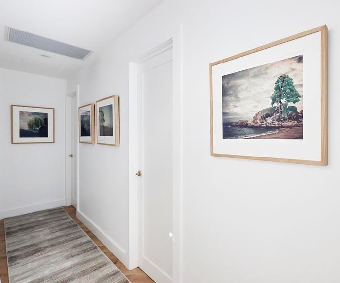**Hallway** 
<br></br> 
During [hallway and laundry week](https://www.homestolove.com.au/the-block-2021-hallway-and-laundry-reveals-23030|target="_blank"), Mitch and Mark delivered a clean, white passageway styled with photographs of native Australian trees. The judges loved the space, but commented that there were some minor imperfections including a lack of caulking around the skirting boards.
