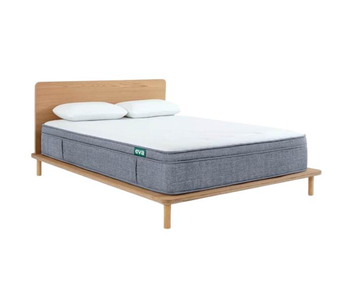 **The Eva mattress, $900 (Queen), [Eva](https://eva.com.au/products/eva-mattress?utm_source=google&utm_medium=cpc&utm_campaign=mattress&utm_content=evergreen&gclid=CjwKCAjwh5qLBhALEiwAioods4Dp_lKRN2Nqd7S4iHxs7FTCu_1XPWJqErhHdGi8NibomZv1xGCnNBoCR5wQAvD_BwE|target="_blank"|rel="nofollow")**

If you're after a budget-friendly option, look no further than Eva. The Eva mattress comes complete with all the bells and whistles of a memory foam mattress; utilising latex, density and memory foam combined with pocket springs to deliver the ultimate sleeping experience.