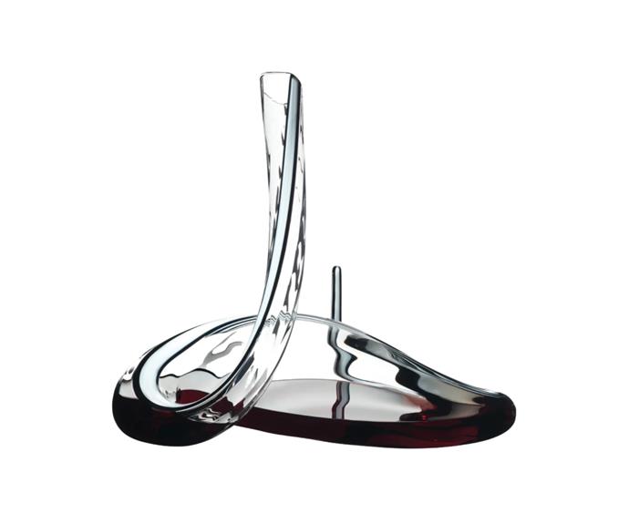 **[Riedel Mamba Fatto A Mano Decanter, $659, Zanui](https://www.zanui.com.au/Mamba-Fatto-A-Mano-Decanter-153151.html|target="_blank"|rel="nofollow")**

The serpentine dual chamber design of this expertly crafted decanter means your wine gets double decanted, leaving you with a more aromatic, smoother and tastier drop. **[SHOP NOW.](https://www.zanui.com.au/Mamba-Fatto-A-Mano-Decanter-153151.html|target="_blank"|rel="nofollow")** 
