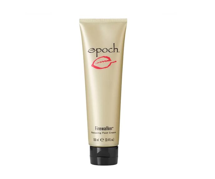 **Nu Skin - Epoch** Treat yourself while helping others with the entire [Nu Skin Epoch](https://www.nuskin.com/en_AU/products/nuskin/shop_all_products/epoch.html|target="_blank"|rel="nofollow") range which is specially designed to pamper you, while also donating a portion of the profits to Nu Skin's Force For Good Foundation which works to improve children's health, education, and economic circumstances, across more than 50 countries. <br><br>Epoch Firewalker Relaxing Foot Cream, $34, [Nu Skin](https://www.nuskin.com/content/nuskin/en_AU/products/product.07110826.html|target="_blank"|rel="nofollow").