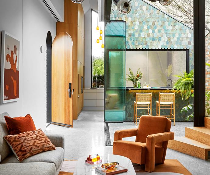 modern Melbourne living room