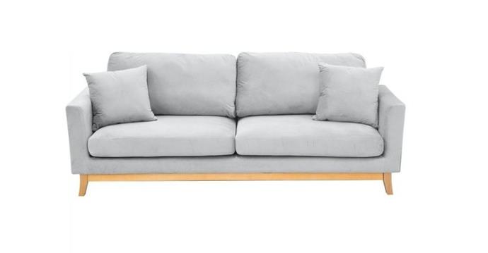 **[Sarantino by Klika faux velvet sofa bed couch, $959, Myer](https://www.myer.com.au/p/sarantino-3-seater-faux-velvet-sofa-bed-couch-furniture-light-grey|target="_blank"|rel="nofollow")**<br>
This modern 3-seater sofa is designed to bring comfort to the next level, featuring thickly-padded faux velvet upholstery and a high-quality wooden frame. With its sleek design, it can be styled to suit any room decor. Plus, with the added feature of converting into a [comfortable sofa bed](https://www.homestolove.com.au/21-of-the-best-sofa-beds-17401|target="_blank") for your guests, it's a highly practical and affordable option. [**SHOP NOW**](https://www.myer.com.au/p/sarantino-3-seater-faux-velvet-sofa-bed-couch-furniture-light-grey|target="_blank"|rel="nofollow")