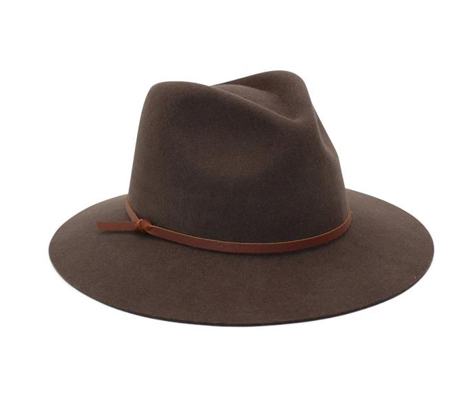 **[Durango fedora in truffle, $89.95, Texas Jane](https://shoptexasjane.com/collections/accessories/products/durangofedora-truffle|target="_blank"|rel="nofollow")**
<br></br>
A good-quality hat is always a welcome gift, especially in the middle of summer! The Durango fedora features a timeless silhouette and is crafted from 100% Australian wool. Designed in Australia. Texas Jane is a fashion store based in Wagga Wagga, NSW. 