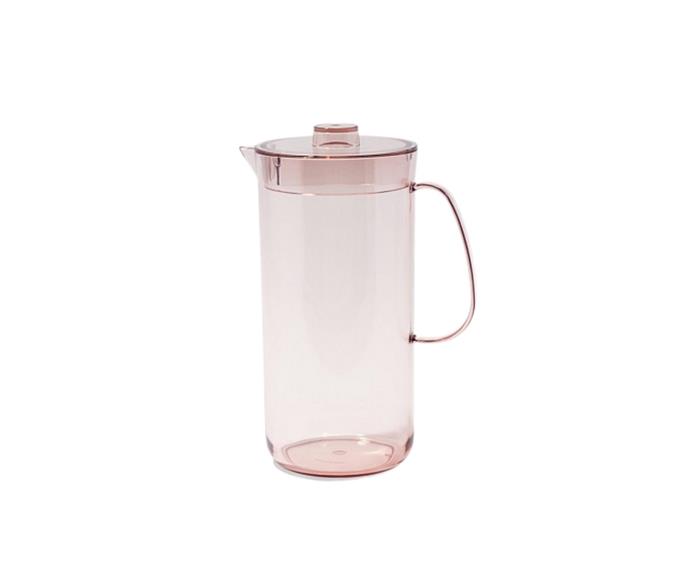 **[Rose Byron Jug, $39.95, Country Road](https://www.countryroad.com.au/byron-jug-60214888-666|target="_blank"|rel="nofollow")**<br>
For a lighter (and less breakable) approach to entertaining, look no further than the Rose Byron Jug from Country Road. Craft from acrylic, this 2.8L jug is dishwasher safe and impact and shatter resistant. Great for picnics!