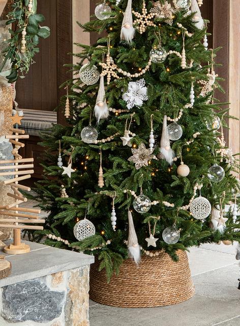 **[PilllowTalk Rattan Tree Skirt, $59.95](https://www.pillowtalk.com.au/willow-rattan-tree-skirt-hablwillo21/?|target="_blank"|rel="nofollow")**

Before you get carried away with all the lights, trimmings and decorative touches, ensure your base is in check. Made from woven willow and natural rattan material, this collar is a natural, subtle choice will blend beautifully with your holiday look. **[SHOP HERE](https://www.pillowtalk.com.au/willow-rattan-tree-skirt-hablwillo21/?|target="_blank"|rel="nofollow").**