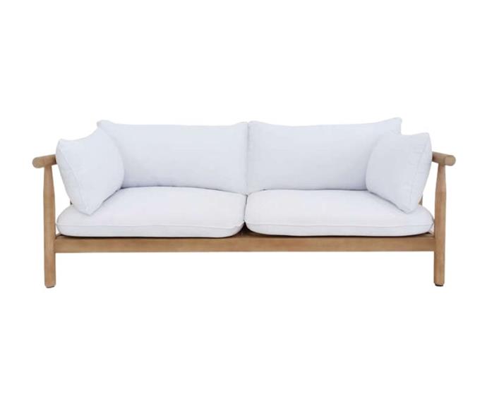 **[Safari outdoor sofa, $1199, Freedom](https://www.freedom.com.au/product/24412827|target="_blank"|rel="nofollow")**<br> 
Relax in style with this ultimate alfresco entertainer. Featuring a robust eucalyptus timber frame and plush cushions, it's got poolside written all over it. **[SHOP NOW.](https://www.freedom.com.au/product/24412827|target="_blank"|rel="nofollow")**