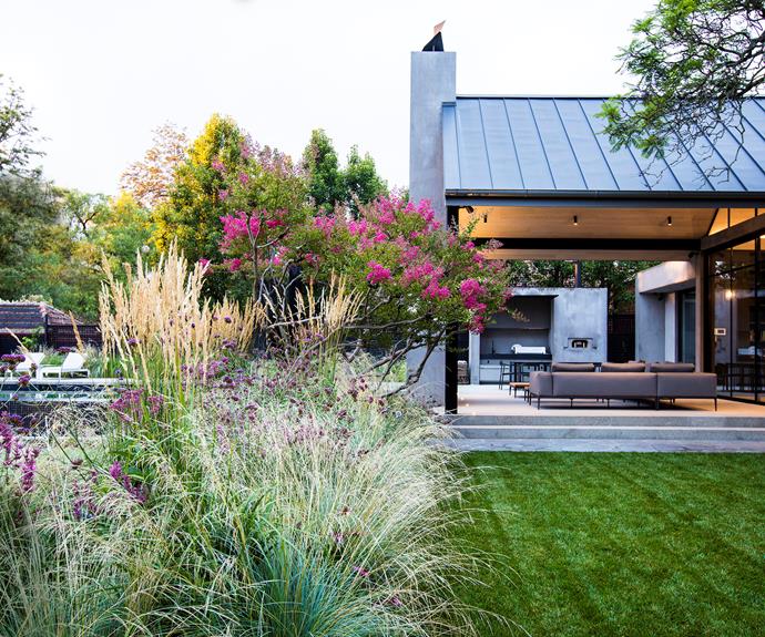 Massed perennial plantings are a keynote of [this lovely, liveable garden](https://www.homestolove.com.au/a-perennial-garden-that-changes-with-the-seasons-6393|target="_blank"), bringing a touch of woodland to its Melbourne setting.