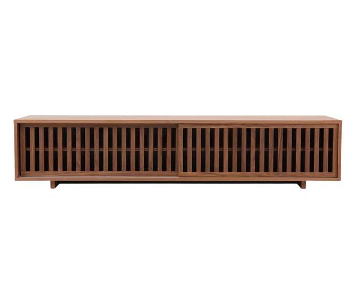 **[Luka TV Console, $949, Castlery](https://www.castlery.com.au/products/luka-tv-console?quantity=1&wood=walnut_veneer|target="_blank"|rel="nofollow")**<br>This TV console comes in a luxurious walnut finish that's sure to add charming touch. **[SHOP NOW.](https://www.castlery.com/au/products/luka-tv-unit|target="_blank"|rel="nofollow")** 