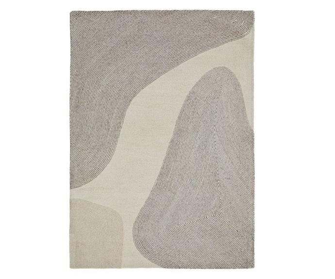 **[GRESTEM floor rug, $599 (160cm x 230cm), Freedom](https://www.freedom.com.au/product/24287685|target="_blank"|rel="nofollow")**
<br></br>
Want to make a boring space seem suddenly sophisticated? Invest in a neutral rug with textural interest. This design from Freedom is constructed from a wool and poly blend but features a subtle curved pattern and tufted surface for maximum comfort and style. [**SHOP NOW**](https://www.freedom.com.au/product/24287685|target="_blank"|rel="nofollow")