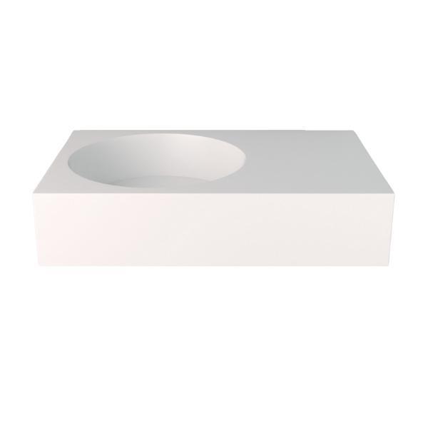 **[Coco wall mounted basin, matte white, $559, ABI Interiors](https://www.abiinteriors.com.au/product/coco-wall-mounted-basin-matte-white/|target="_blank"|rel="nofollow")**<br>
Fully wall-mounted and integrated, this sleek, understated sink is design-forward whilst still maintaining its durability and functionality. For those who don't want to take up lots of room with a built-in vanity, Coco allows you the perfect amount of space for toothbrushes and essentials on the side.