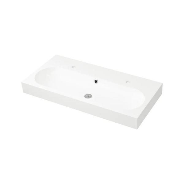 **[BRÅVIKEN single wash-basin, $349, IKEA](https://www.ikea.com/au/en/p/odensvik-single-wash-basin-60193939/|target="_blank"|rel="nofollow")**<br>
Double the accessibility with only one basin to clean? Sounds like a winner. IKEA's BRÅVIKEN sink is large enough to host two taps for two people to use at once, while its simple, clean design is sophisticated and timeless.