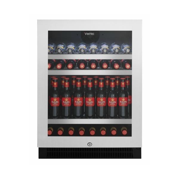 [**Vintec 100 bottle beverage centre stainless steel, $1867, Appliances Online**](https://www.appliancesonline.com.au/product/vintec-100-bottle-beverage-centre-stainless-steel-vbs050ssb|target="_blank"|rel="nofollow")<br>
With a 100 bottle capacity, this sleek, stainless steel model is designed to be integrated into your indoor or ourdoor kitchen, studio or laundry. With a temperature range of 2 to 10°C, you can easily store beers, soft drinks and Champagne.