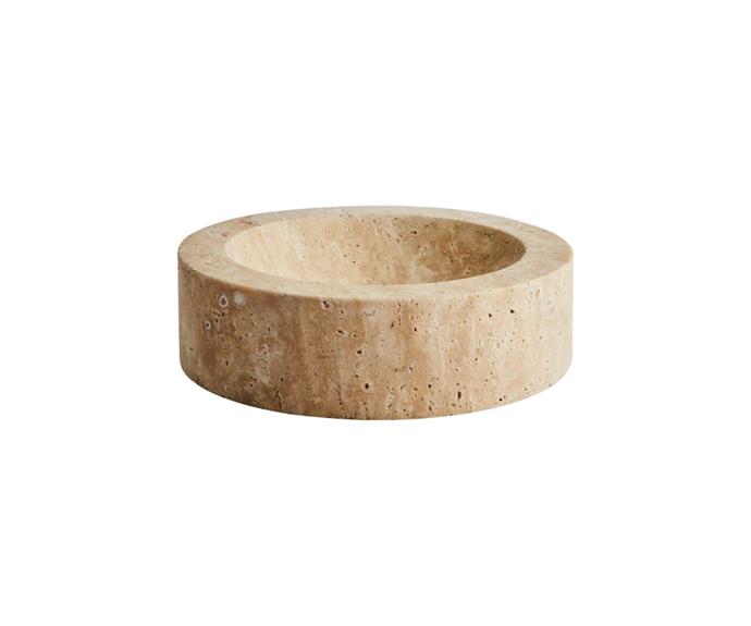 **[Rose Bowl Travertine, Medium, $496, Greg Natale](https://www.gregnatale.com/product/rose-bowl-travertine-medium/|target="_blank"|rel="nofollow")**

Inspired by the modernist architecture of [Oscar Niemeyer](https://www.homestolove.com.au/sensitively-revamped-mid-century-house-20728|target="_blank"), this softly textured hold-all is designed to collect items and make them beautiful. Sculptural in its own right, this rose bowl would also look beautiful with a flower floated inside - think water lily, fully bloomed peony or a handful of frangipanis. **[SHOP NOW](https://www.gregnatale.com/product/rose-bowl-travertine-medium/|target="_blank"|rel="nofollow")**