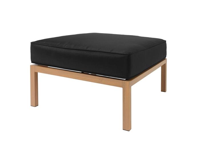Ideal for occasional seating, add a tray of drinks or put your feet up on the **[River Outdoor Ottoman, $79.](https://www.kmart.com.au/product/river-outdoor-ottoman/3212341|target="_blank"|rel="nofollow")**