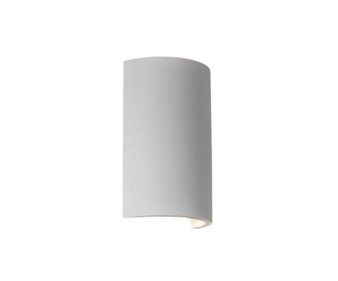 The **[Cylindrical Up-Down Wall Light, $219, Lighting Collective](https://lightingcollective.com.au/collections/wall-lights-interior/products/demi-cylinder-up-down-wall-light|target="_blank"|rel="nofollow")** plays with light, bouncing it up and down in a way that is both timeless and contemporary.