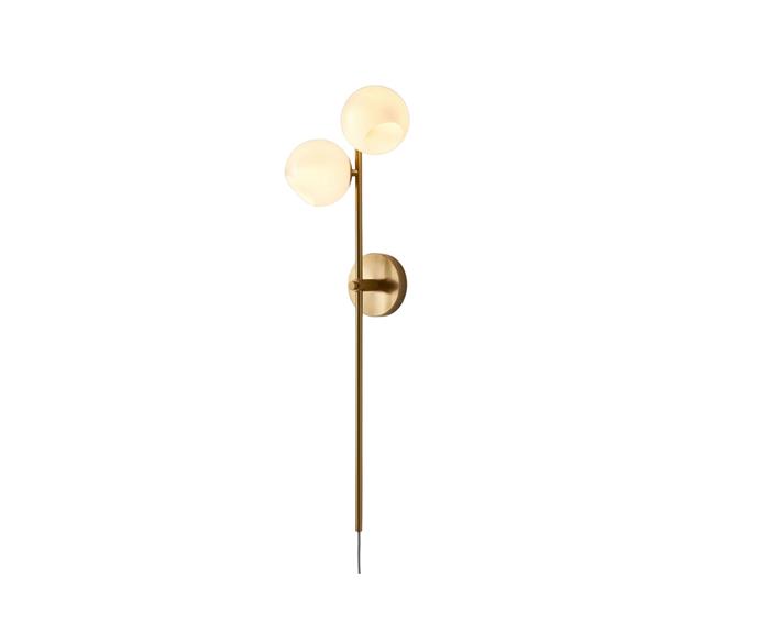 The plug-in option of the **[Staggered Glass 2-Light Plug-In Sconce, $329, West Elm](https://www.westelm.com.au/staggered-glass-2-light-plug-in-sconce-w3731|target="_blank"|rel="nofollow")** makes it perfect for small spaces and apartments.