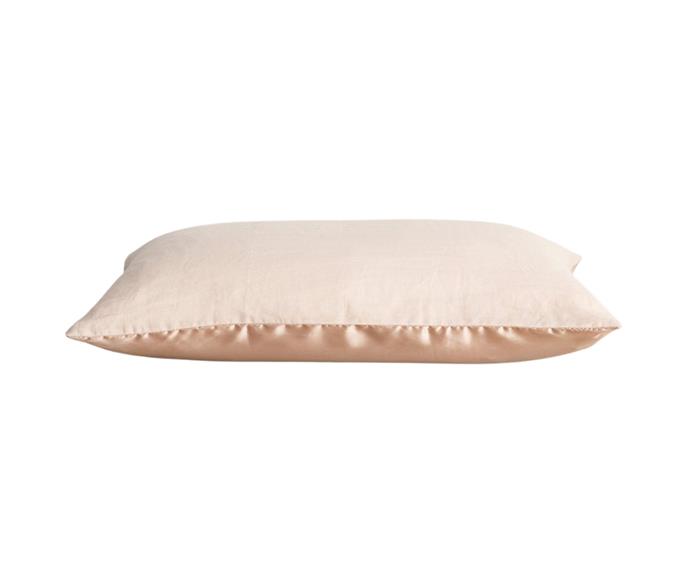 **[Silk Linen Flip Pillowcase, $70, Cultiver](https://cultiver.com.au/products/silk-linen-flip-pillowcase-blush|target="_blank"|rel="nofollow")** 

Not ready to fully commit to silk? No worries, you can have the best of both worlds with this Silk Linen Flip Pillowcase from Cultiver. Featuring 100% Mulberry Silk on one side and pure linen on the other, you can sleep with silk and flip it to style your bed linen in the morning. Available individually or as a pair, you can indulge in all the benefits of a silk pillowcase without it slipping and sliding as you sleep. **[SHOP NOW.](https://cultiver.com.au/products/silk-linen-flip-pillowcase-blush|target="_blank"|rel="nofollow")**