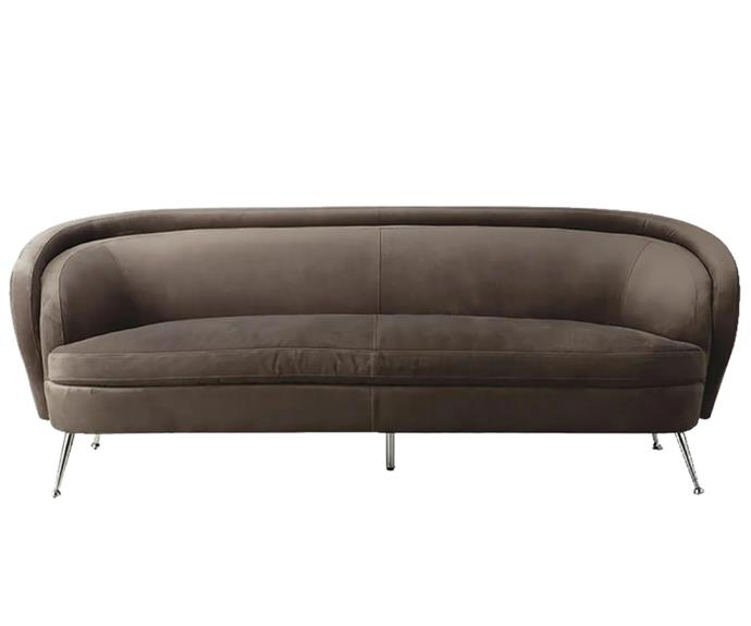 **[Castle Road Interiors Maiken sofa, $2459, on sale for $2090.15, Zanui](https://www.zanui.com.au/Maiken-Velvet-3-Seater-Sofa-175035.html|target="_blank"|rel="nofollow")**

The classic silhouette and neutral hues of the Maiken velvet sofa will complement any aesthetic. Designed by Castle Road Interiors, this sofa features steel legs, soft taupe velvet upholstery, and  comfortably seats three people. **[SHOP NOW.](https://www.zanui.com.au/Maiken-Velvet-3-Seater-Sofa-175035.html|target="_blank"|rel="nofollow")**