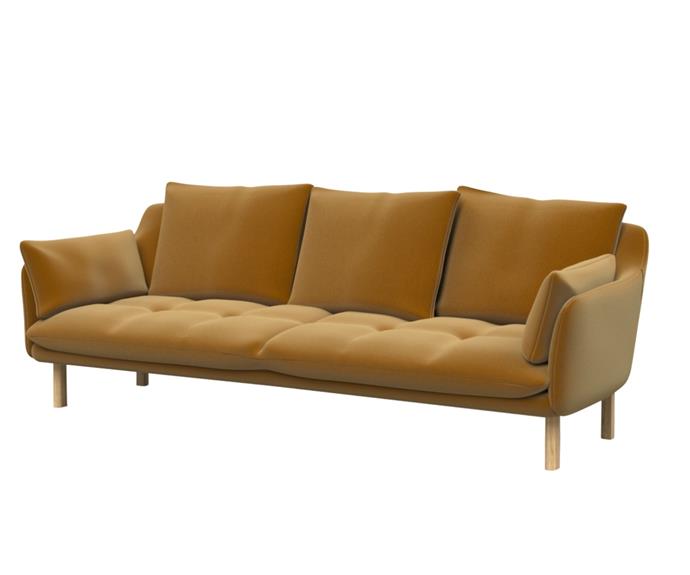 **[Andy customisable velvet sofa, $8145, Jardan](https://www.jardan.com.au/collections/all/products/ad237?variant=32684434292782|target="_blank"|rel="nofollow")**

The heavenly Andy sofa from Melbourne-based Jardan is designed and handcrafted in Australia - and is fully customisable. With your choice of seven luxe velvets to choose from for the upholstery and eight timbers for the legs, creating your own version of luxe has never been easier. **[SHOP NOW.](https://www.jardan.com.au/collections/all/products/ad237?variant=32684434292782|target="_blank"|rel="nofollow")**