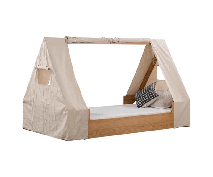 **[Hideout Canopy Bed, $1,499, Freedom](https://www.freedom.com.au/product/24237499|target="_blank"|rel="nofollow")**

This dreamy canopy bed will make any bedroom feel like a fun camping adventure. With a fun tent-style design made from solid oak, your kids will never want to leave their bedroom. Happy dreaming! **[SHOP NOW.](https://www.freedom.com.au/product/24237499|target="_blank"|rel="nofollow")**