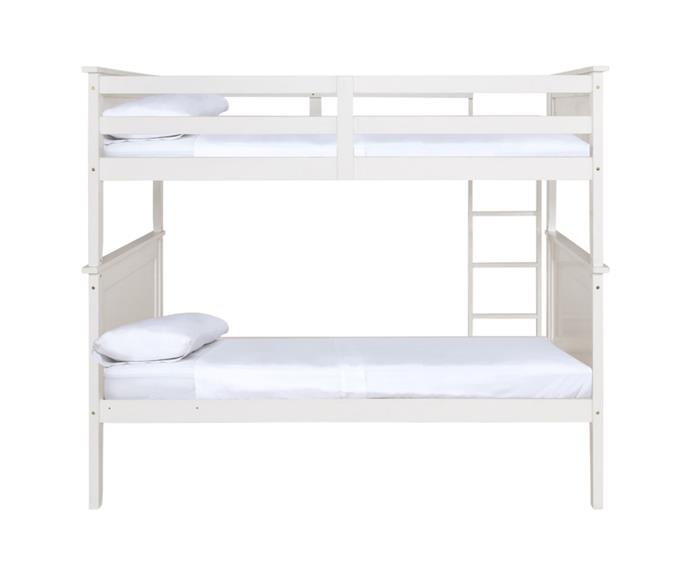 **[Joey Bunk Bed, $899, Freedom](https://www.freedom.com.au/product/24396776|target="_blank"|rel="nofollow")**

This classic bunkbed design will bring a sense of fun and adventure into your children's bedroom. Whether you have an unexpected guest or need a bit more space, its versatile design will be staple in the bedroom for years to come. Better yet, it can also be converted into two single beds. **[SHOP NOW.](https://www.freedom.com.au/product/24396776|target="_blank"|rel="nofollow")** 