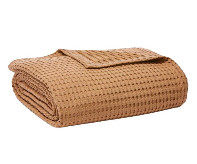**[European Turkish cotton waffle blanket, $149.99, on sale $104.99, Adairs](https://www.adairs.com.au/bedroom/blankets/adairs/european-turkish-cotton-tobacco-waffle-blanket/|target="_blank"|rel="nofollow")**

Made in Turkey with the finest Turkish combed cotton, this waffle blanket will add texture to any bedroom and is available in 10 natural colours. **[SHOP NOW.](https://www.adairs.com.au/bedroom/blankets/adairs/european-turkish-cotton-tobacco-waffle-blanket/|target="_blank"|rel="nofollow")**