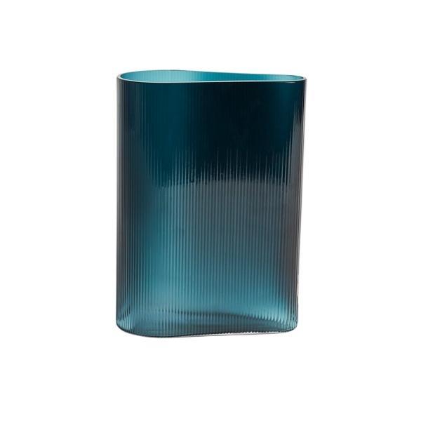 **[Mist vase in petroleum small, $240, Jardan](https://www.jardan.com.au/collections/all/products/mist-vase-petroleum|target="_blank"|rel="nofollow")**<br>
The soft ripples of the Mist vase are set to cast light beautifully around any space, with its deep petroleum colour making a statement of the best kind.