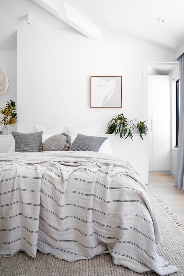 The best white paint for interior walls will depend on how you use your space and how much light it receives at different times of day, like in [this bright coastal home](https://www.homestolove.com.au/luxe-neutral-coastal-home-noosa-23340|target="_blank").