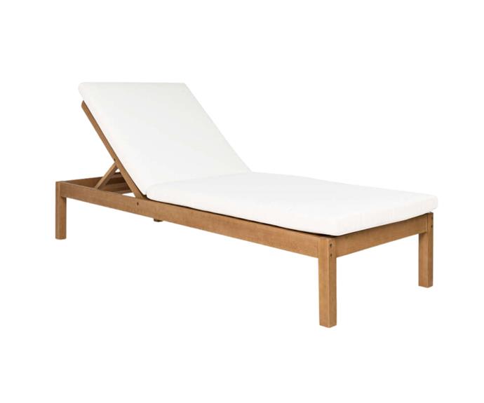 [**PALM COVE SUN LOUNGER, $664, FREEDOM**](https://www.freedom.com.au/product/24416375|target="_blank"|rel="nofollow")

Enjoy a mid-morning snooze or catch some rays lounging poolside with this resort-worthy sun lounger. It's comfortable, sturdy and features an adjustable recliner so you can kick up your feet, sit back and relax. **[SHOP NOW.](https://www.freedom.com.au/product/2441637|target="_blank"|rel="nofollow")**