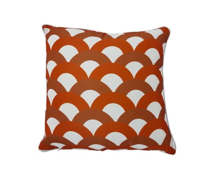 **[Billy Fresh Honeymoon Bay outdoor cushion, $34.95, Temple & Webster](https://www.templeandwebster.com.au/Honeymoon-Bay-Outdoor-Cushion-BFRE1112.html#view-image|target="_blank"|rel="nofollow")**

Add a pop of colour to your outdoor space with this earthy-toned cushion that feels plucked right out of the 70s. Featuring a double-sided print, fade resistant and anti-mould material, you'll be sitting pretty in comfort and style. **[SHOP NOW.](https://www.templeandwebster.com.au/Honeymoon-Bay-Outdoor-Cushion-BFRE1112.html#view-image|target="_blank"|rel="nofollow")**