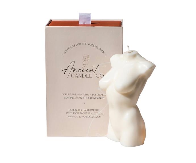 **[Ancient Candle Co, La Femme Female Torso Soy-Blend Candle, $54.95, Temple & Webster](https://www.templeandwebster.com.au/La-Femme-Female-Torso-Soy-Blend-Candle-ANCC1003.html|target="_blank"|rel="nofollow")** 

Have a quick scroll through Instagram and you'll soon realise female form candles are having a moment as of late - and it's not hard to see why. Perfect as a gift or as a statement decor piece this candle isn't one you'll want to burn. **[SHOP NOW.](https://www.templeandwebster.com.au/La-Femme-Female-Torso-Soy-Blend-Candle-ANCC1003.html|target="_blank"|rel="nofollow")**