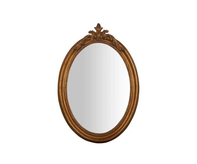 **[August Gold Oval Mirror, $879, Mirrors Direct](https://mirrorsdirect.com.au/products/august-gold-oval-mirror|target="_blank"|rel="nofollow")**

If there's one thing your granny probably had in her house, it would be this mirror. Suitable for your bedroom or even the bathroom, it's sure to add a touch of gran-glamour to your spaces. **[SHOP NOW.](https://mirrorsdirect.com.au/products/august-gold-oval-mirror|target="_blank"|rel="nofollow")** 