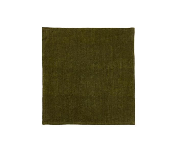 **[Aura Home vintage linen napkin, $59.95, The Iconic](https://www.theiconic.com.au/vintage-linen-napkin-set-1485899.html|target="_blank"|rel="nofollow")**

Durable and understated, these vintage-inspired cloth napkins are a timeless addition to any linen cupboard, and are available in 10 natural tones that will complement any tablecloth. **[SHOP NOW.](https://www.theiconic.com.au/vintage-linen-napkin-set-1485899.html|target="_blank"|rel="nofollow")**