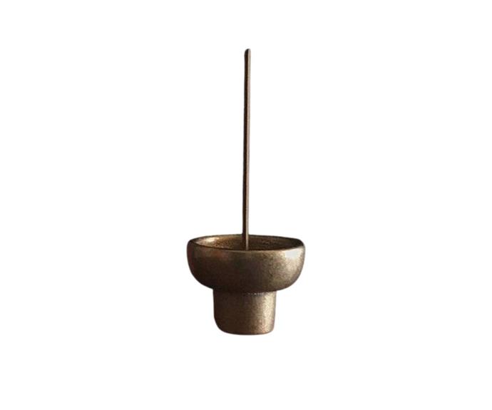 **[Incense burner by Henry Wilson in Bronze, $120, The Plant Society](https://theplantsociety.com.au/products/incense-burner-bronze-by-henry-wilson|target="_blank"|rel="nofollow")**<br>
Designed by Henry Wilson, this sturdy, weighty incense holder is both stylish and luxe; the perfect way to set the tone for a bit of self care. **[SHOP NOW](https://theplantsociety.com.au/products/incense-burner-bronze-by-henry-wilson|target="_blank"|rel="nofollow")**