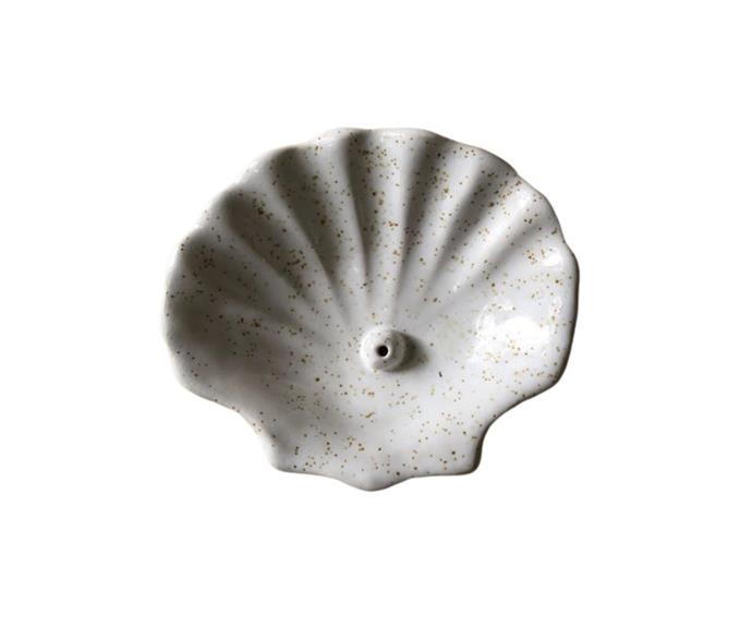 **[Shell incense holder, $36, This Is Incense](https://www.thisisincense.com.au/products/shell-incense-holder|target="_blank"|rel="nofollow")**<br>
Handmade from smooth Australian stoneware clay and brushed with a non-toxic matte glaze, this sweet vintage-vibe incense holder will sit right at home with your decor. **[SHOP NOW](https://www.thisisincense.com.au/products/shell-incense-holder|target="_blank"|rel="nofollow")**