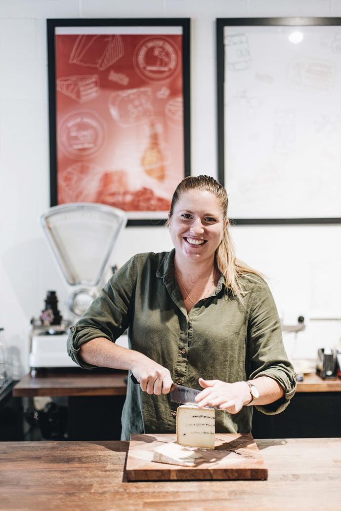 Louisa Mudge, owner, [Bottle & Hoop](https://www.bottleandhoop.com.au/|target="_blank"|rel="nofollow"), which stocks specialty cheeses, charcuterie meats and natural wines.