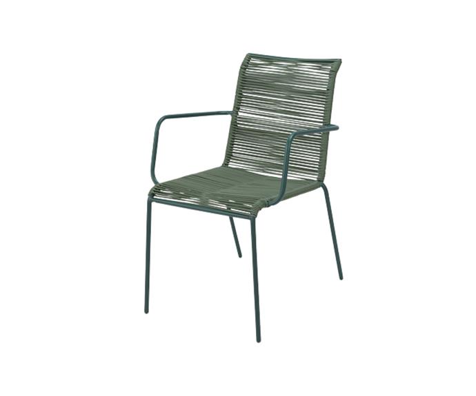 Suitable for indoor, outdoor or domestic use, bring effortless style to your living spaces with this **[palm cove dining chair, $19.](https://www.kmart.com.au/product/palm-cove-dining-chair---green/3854804|target="_blank"|rel="nofollow")** 