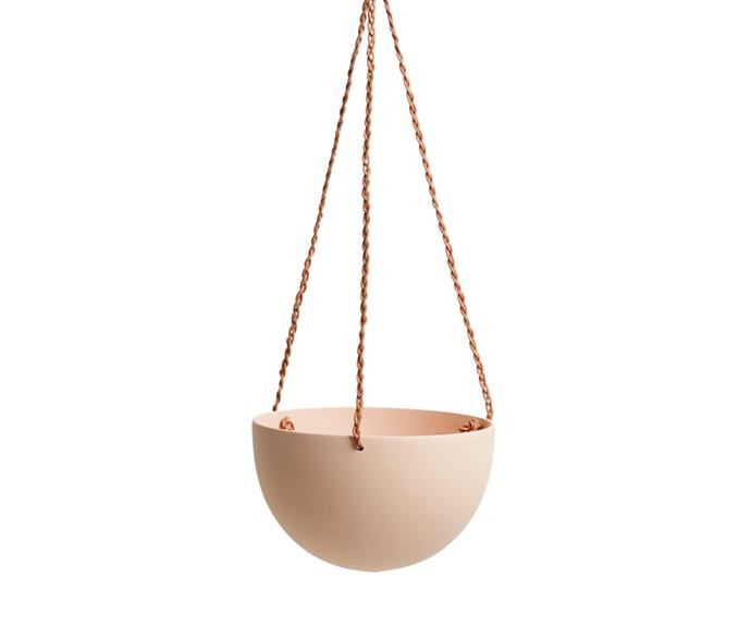 **CANDY CRUSH**<br>
Introduce a hint of colour with the **[Block colour dome hanging pot, from $129, Capra Designs](https://capradesigns.com/products/block-colour-dome-hanging-pot|target="_blank"|rel="nofollow")**.