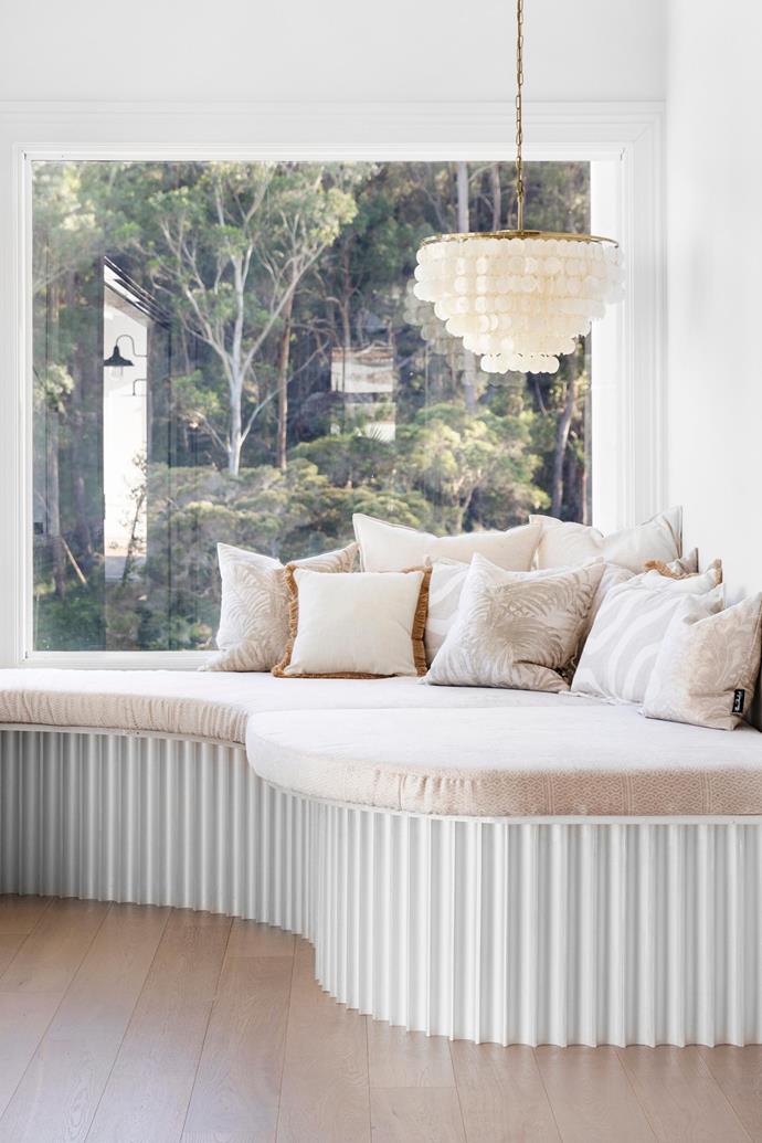 **CREATE THE READING NOOK OF YOUR DREAMS WITH A WINDOW SEAT**<br><br>

There's nothing better than curling up with a book and soaking up the sun, and a [clever window nook](https://www.homestolove.com.au/window-nook-ideas-20450|target="_blank") is the ideal location for this. [Window seats](https://www.homestolove.com.au/window-seats-7061|target="_blank") take up minimal space in the home while also providing an additional spot to lounge in – make sure you ask your builder about integrating drawers into the base of your seat as well for some bonus storage space.<br><br>

The window seat in this [light and airy home](https://www.homestolove.com.au/resort-style-home-three-birds-renovations-22500|target="_blank"), designed by Three Birds Renovations, a curved, corrugated bench seat is tucked directly in front of two generous windows, ensuring the area receives maximum natural light throughout the day.<br><br>