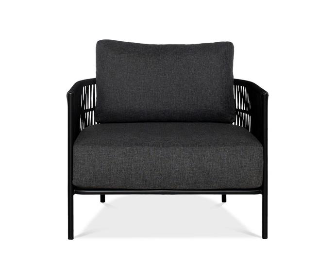 **[Quay outdoor armchair, $700, on sale $490, Freeodm](https://www.freedom.com.au/product/24404570|target="_blank"|rel="nofollow")**<br>
Whoever said outdoor furniture can't mean comfort hasn't met this luxe, aluminium cushioned armchair. Perfect for homes with a more modern aesthetic! **[SHOP NOW](https://www.freedom.com.au/product/24404570|target="_blank"|rel="nofollow")**