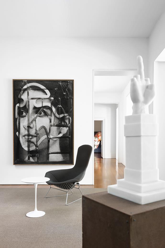 Contemporary art advisor Amanda Love has made art her life, and [her Sydney home](https://www.homestolove.com.au/victorian-era-villa-and-gallery-space-23516|target="_blank"), breathtaking in its proportions, is an artwork in its own right. The renovated space by BKH is now multi-faceted, and blends the line between home and gallery. 
