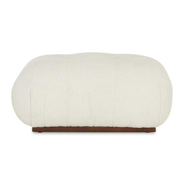 **[Zoe ottoman, $449 (usually $499), Lounge Lovers](https://www.loungelovers.com.au/zoe-ottoman-cream-fabric-boucle|target="_blank"|rel="nofollow")**<br>
Distinctive in design and ultra plush, Zoe will assist you in having some serious down time. Picture popping your feet up on its comfy cushioning at the end of a long day – does it get any better? **[SHOP NOW](https://www.loungelovers.com.au/zoe-ottoman-cream-fabric-boucle|target="_blank"|rel="nofollow")**