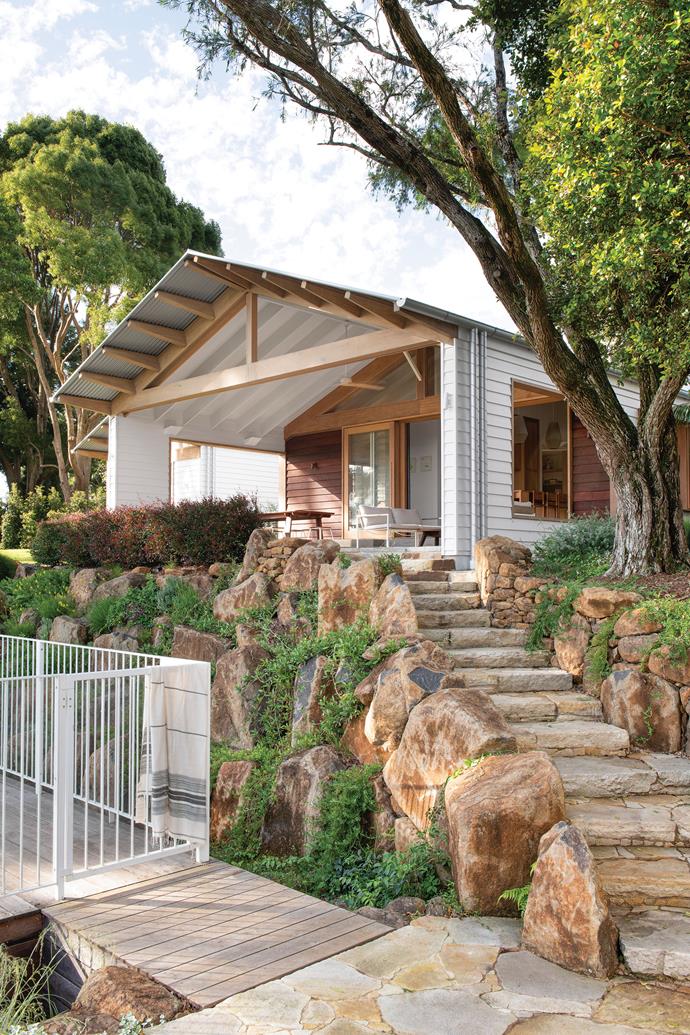 **Go local** This team behind this stunning [low-tox build](https://www.homestolove.com.au/sustainable-home-byron-hinterland-23565|target="_blank") in Byron's hinterlands focussed on local sourcing, utilising natural light, and using low VOC paint.