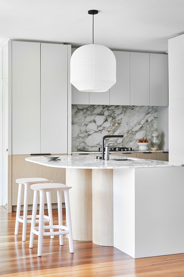 Modernising your lighting with LEDs helps both you and the planet. And there's no need to go overboard with [down lights in the kitchen](https://www.homestolove.com.au/kitchen-lighting-ideas-21355|target="_blank"), either; carefully considered task lighting will do the job.